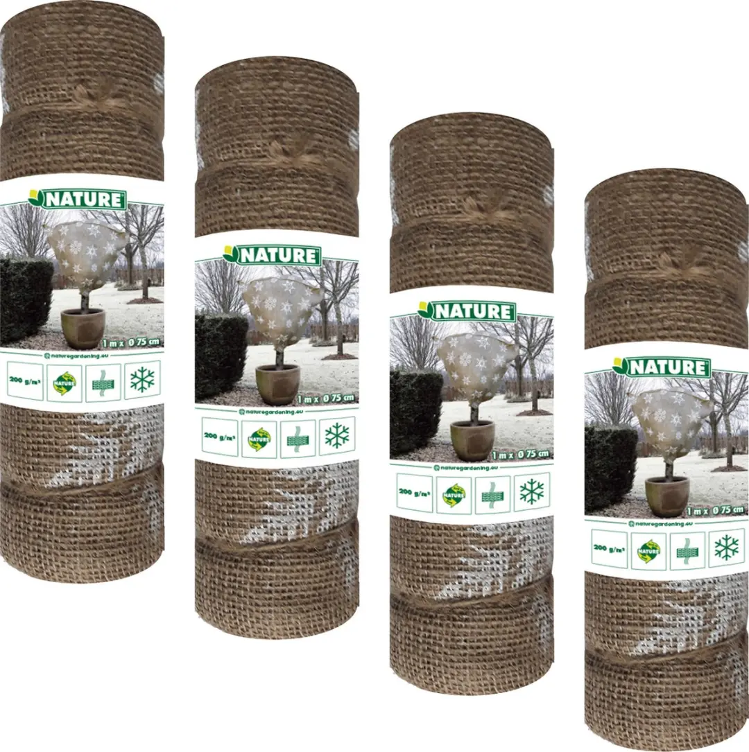 Nature plantenhoes jute