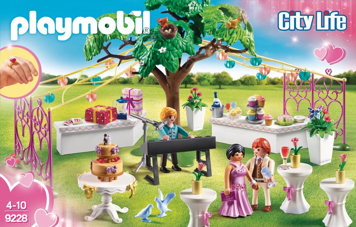 Playmobil Bruiloftsfeest 9228 - Multicolor - afbeelding 4 van 6
