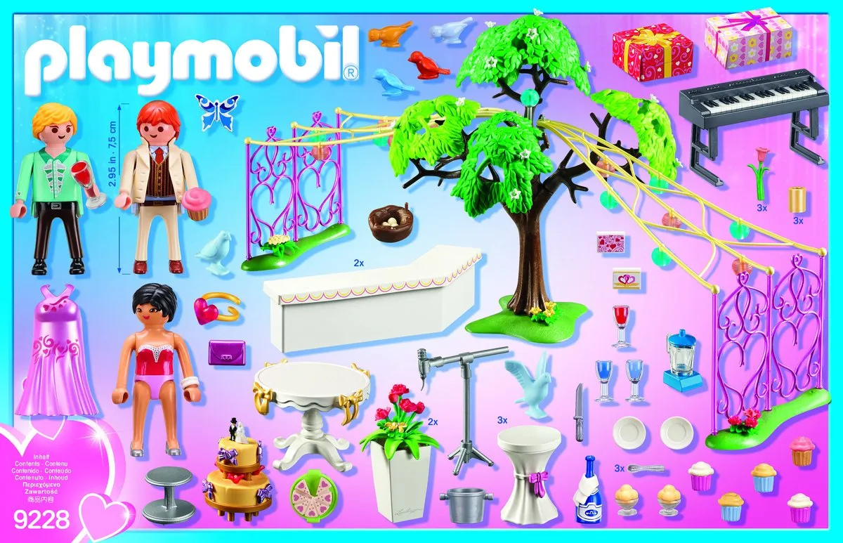Playmobil Bruiloftsfeest 9228 - Multicolor - afbeelding 3 van 6