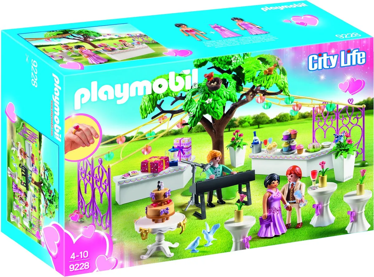 Playmobil Bruiloftsfeest 9228 - Multicolor - afbeelding 5 van 6