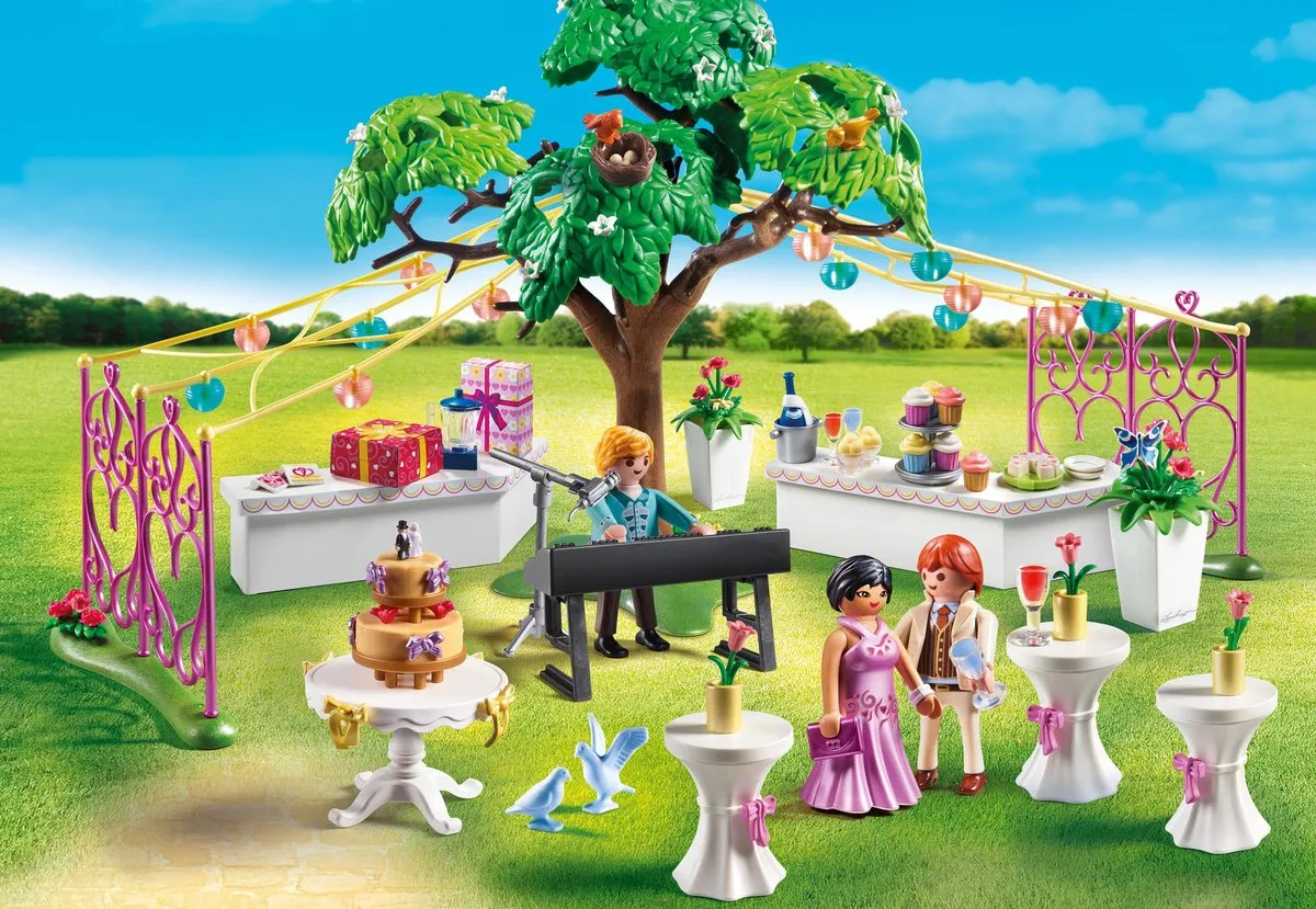 Playmobil Bruiloftsfeest 9228 - Multicolor - afbeelding 6 van 6