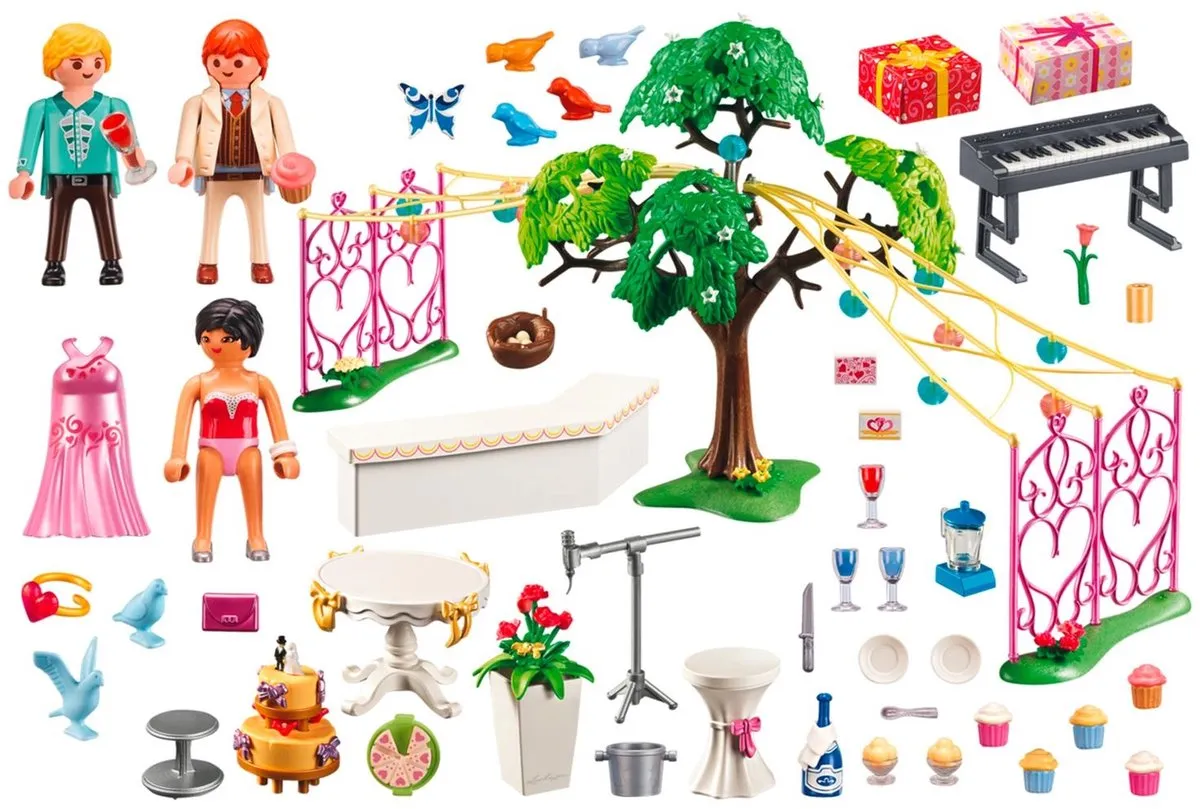 Playmobil Bruiloftsfeest 9228 - Multicolor - afbeelding 2 van 6