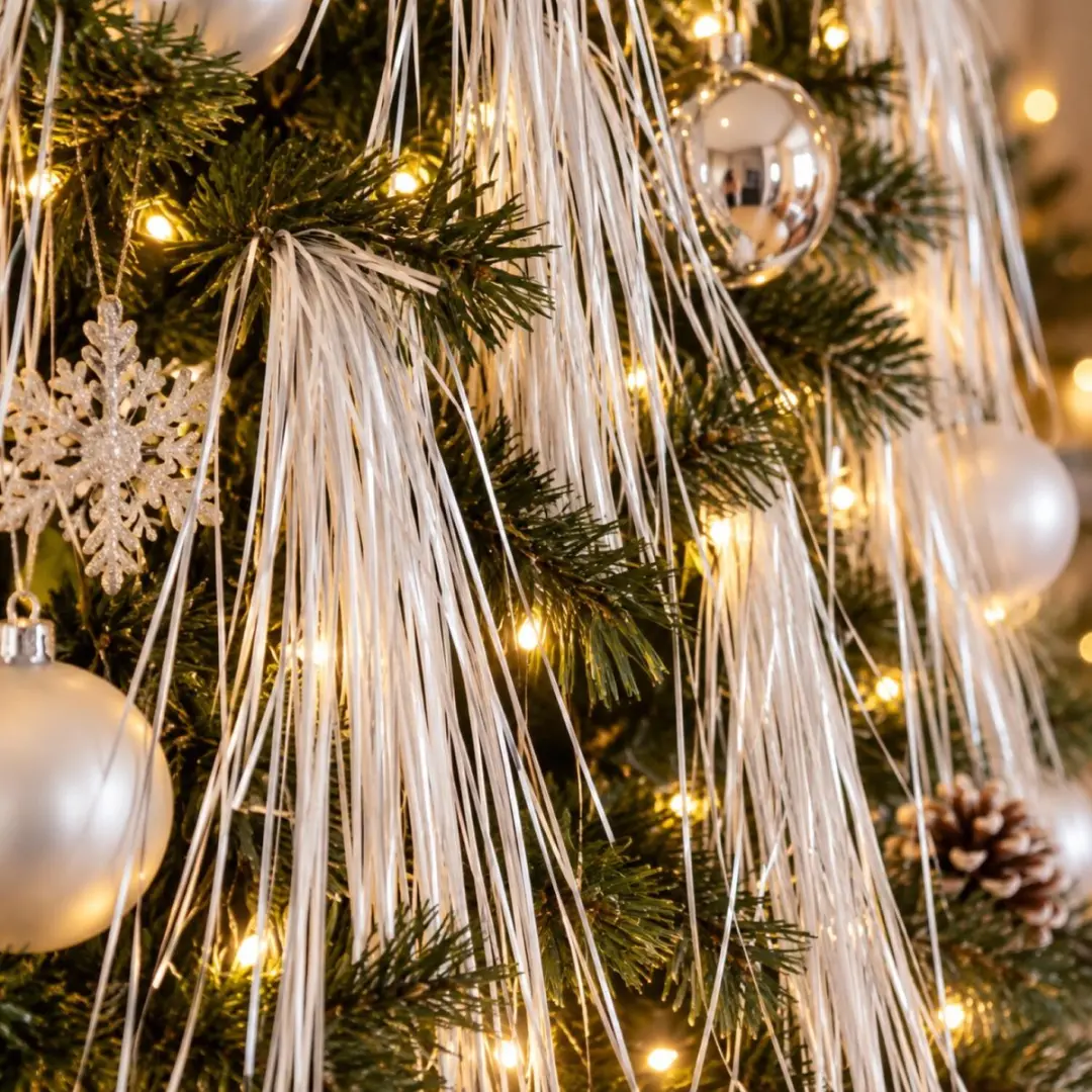 Decoris kerstboom folie slieren