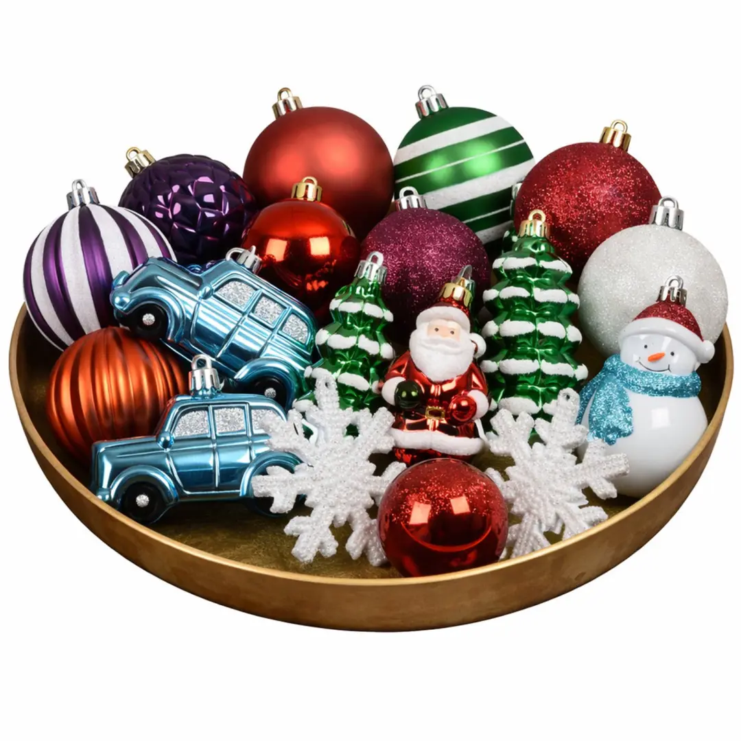 Decoris Kerstballen en ornamenten set