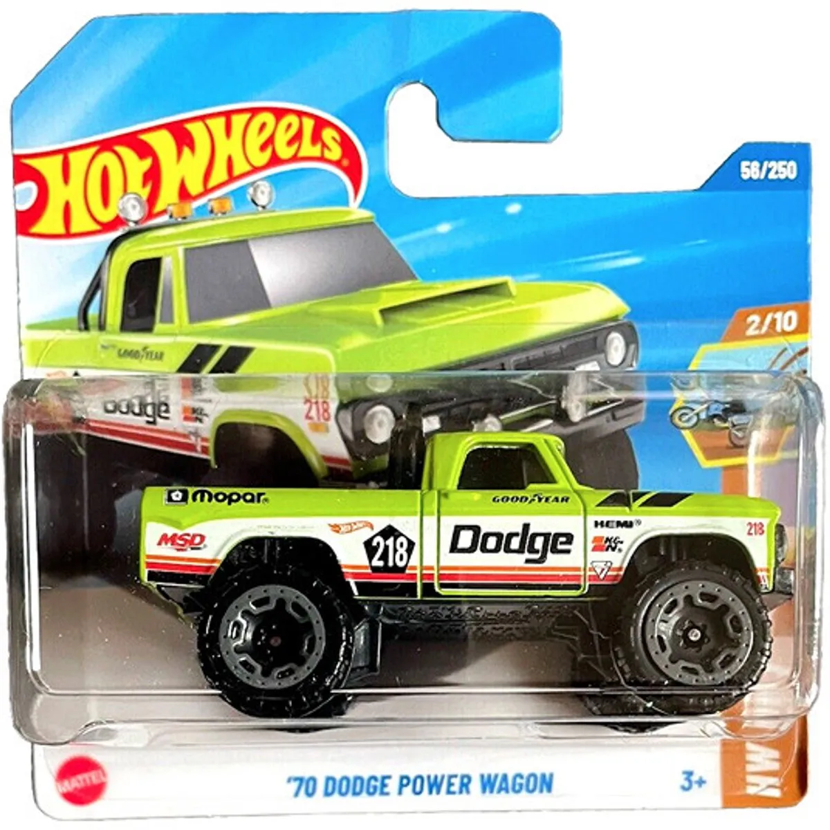 Hot Wheels '70 Dodge Power Wagon Pickup Truck 21A