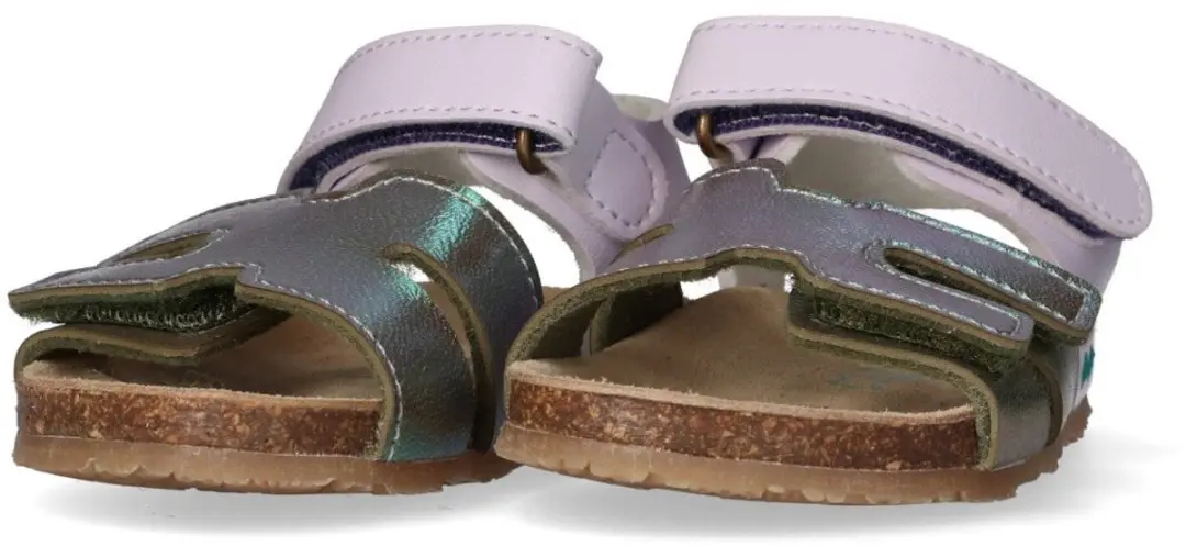 BunniesJR Brooke Beach Platte Sandalen - Paars - afbeelding 6 van 6