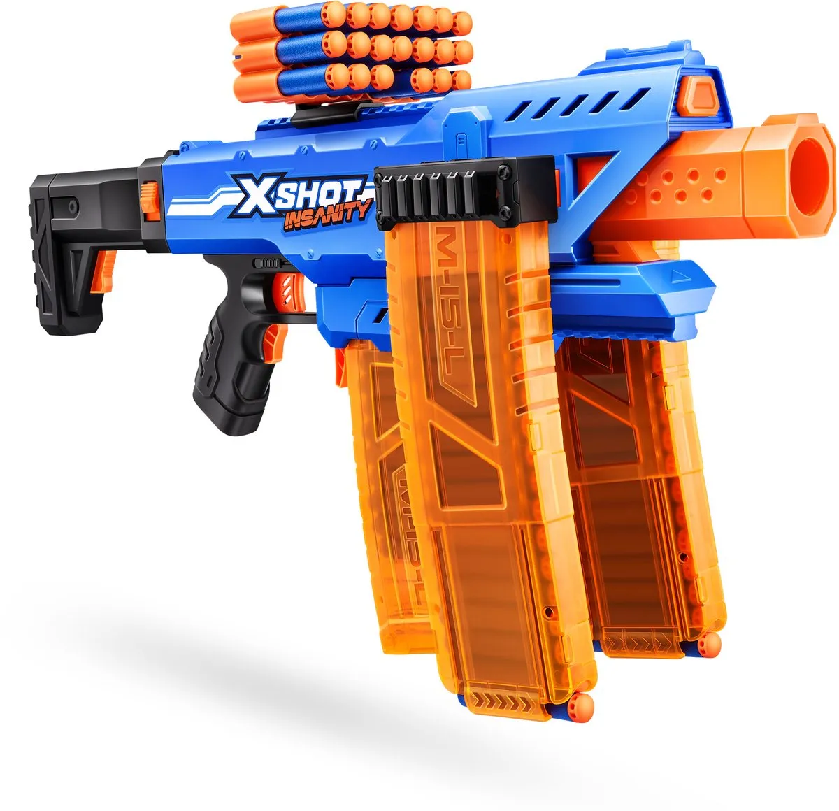 XSHOT Insanity Clip Mania Zuru
