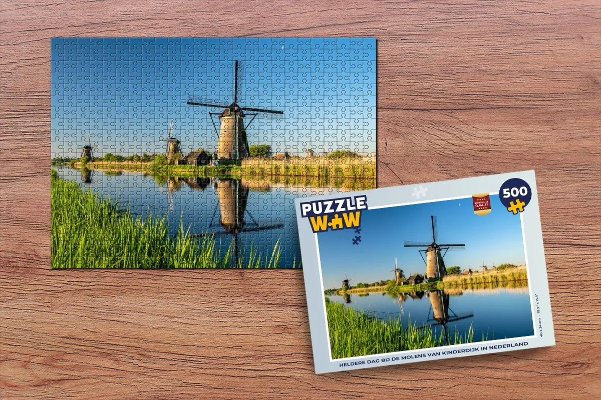 PuzzleWow Lente Legpuzzel 500 Stuks - Multicolor