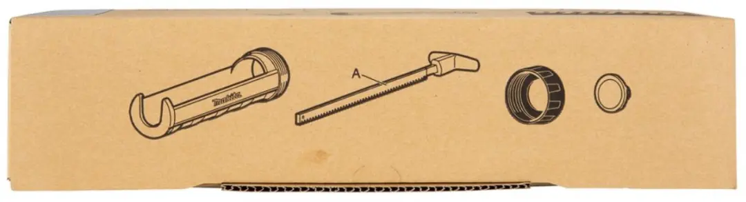 Makita Patroonhouder 196351-8 215mm - Zwart - afbeelding 3 van 6