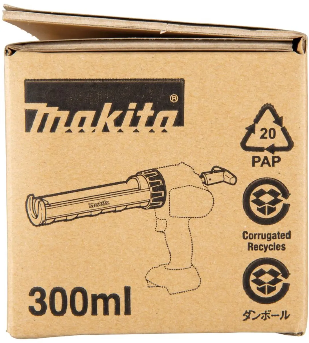 Makita Patroonhouder 196351-8 215mm - Zwart - afbeelding 5 van 6