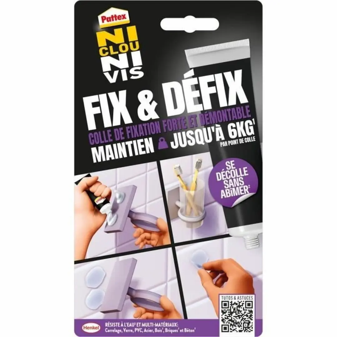 Lijm Pattex Fix & Défix 44 g