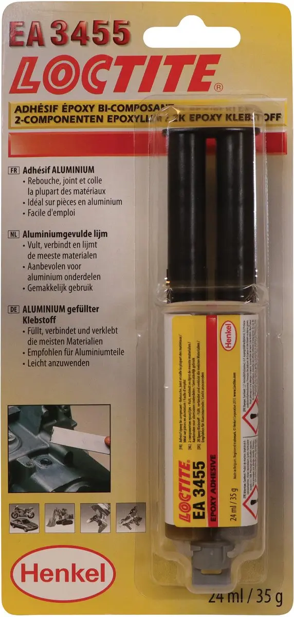 Loctite Poxymatic EA 3455 Epoxylijm - 24ml - Aluminium - afbeelding 2 van 6