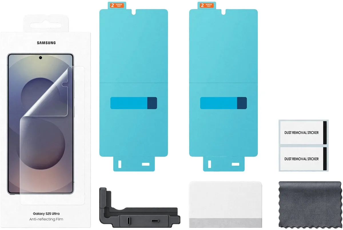Samsung Galaxy S25 Ultra Schermbeschermer - Anti-reflecterend - 2 Stuks
