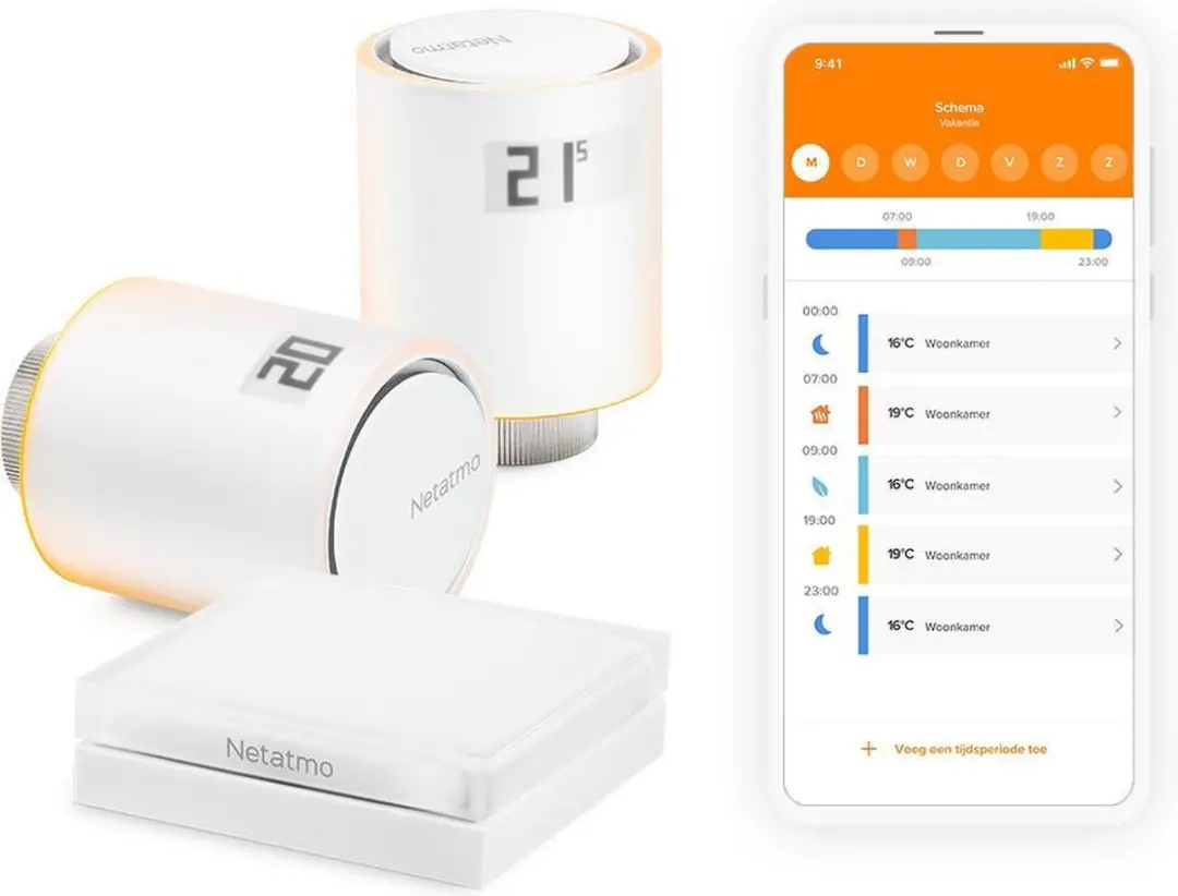 Netatmo Slimme Radiatorknoppen Starterpack
