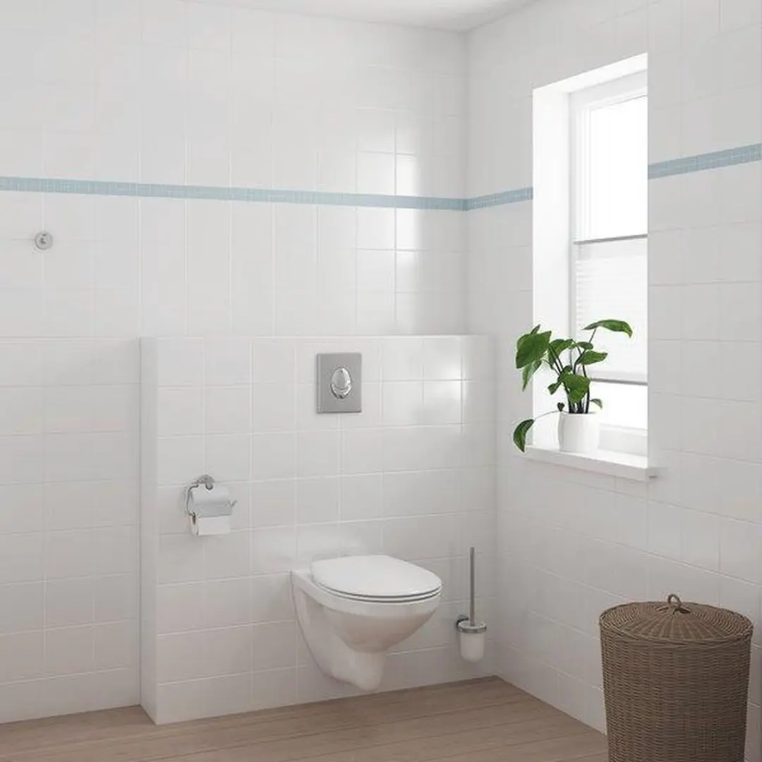 GROHE Skate Air Bedieningspaneel - Verticaal - Alpine wit - afbeelding 5 van 6