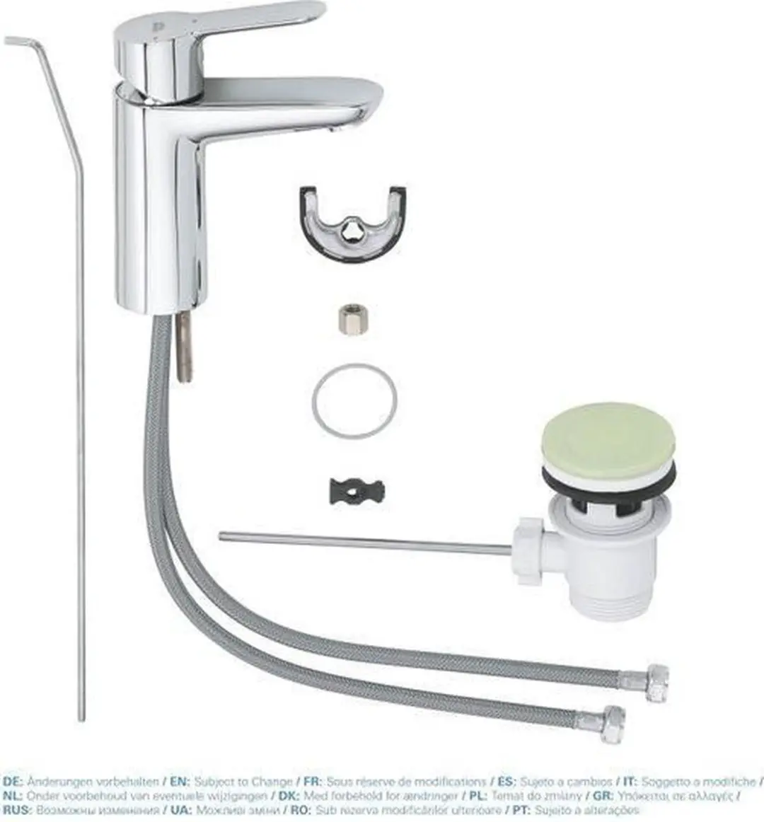 GROHE BauEdge Wastalfekraan S