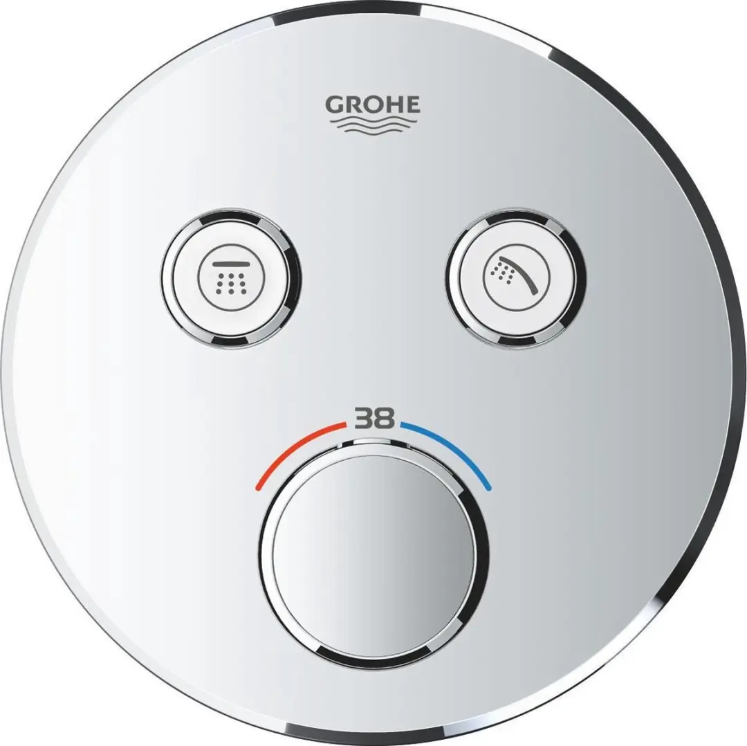 GROHE Grohtherm SmartControl Thermostaat - Chroom - afbeelding 4 van 6
