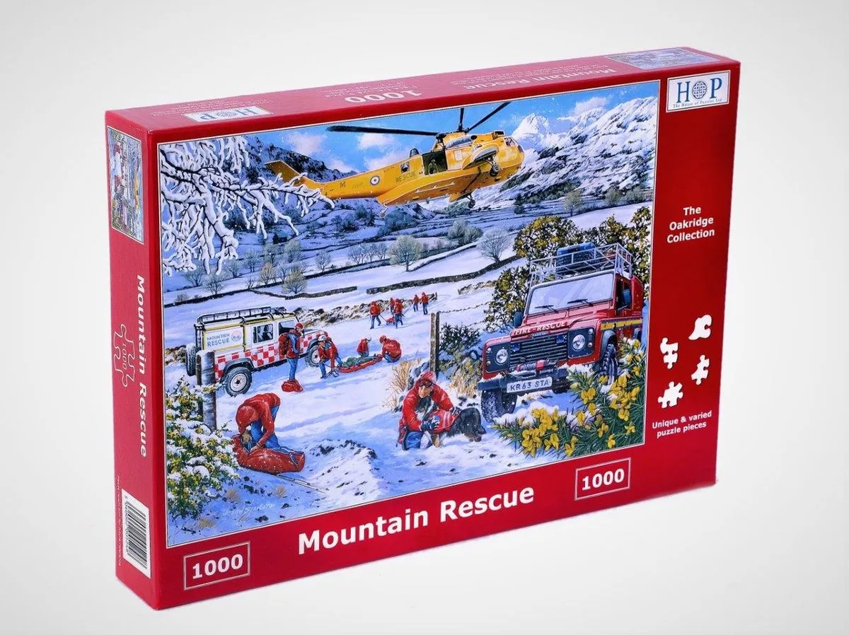 House Of Puzzles Mountain Rescue Puzzel 1000 Stuks HP0533