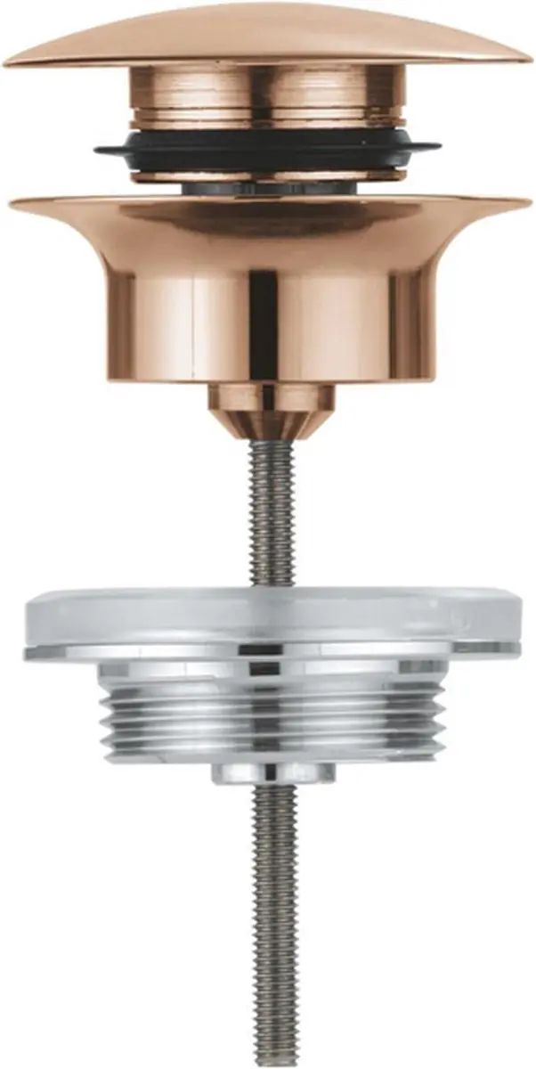 GROHE Afvoergarnituur Push-Open Geborsteld Warm Sunset - afbeelding 2 van 4