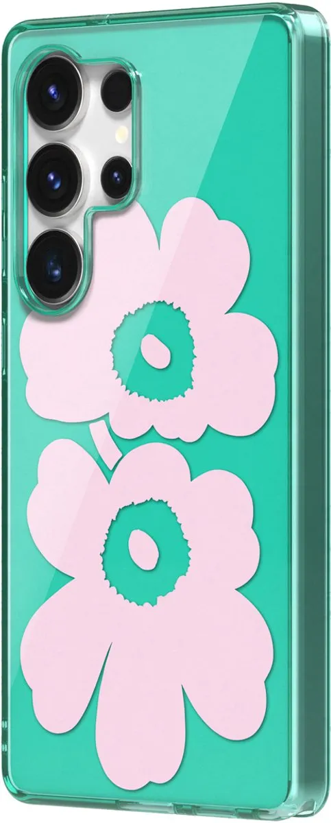 Samsung Galaxy S25 Ultra Hoesje Marimekko Unikko - Roze - GP-FPS938AMAPW