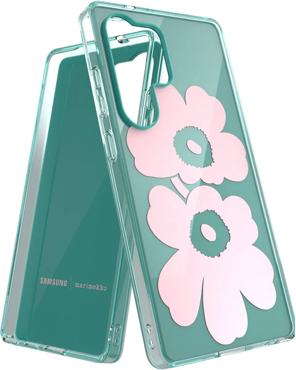 Samsung Galaxy S25 Ultra Hoesje Marimekko Unikko - Roze - GP-FPS938AMAPW
