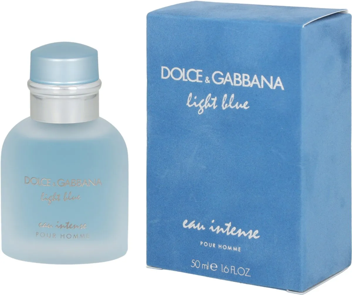 Dolce & Gabbana Light Blue Eau Intense Homme - 50ml - afbeelding 6 van 6