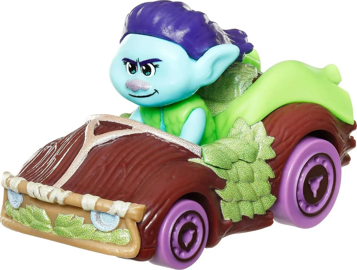 Hot Wheels Racer HRT34 Trolls Auto - Meerkleurig