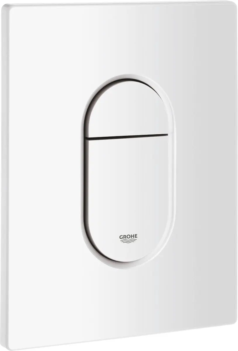 Grohe Arena Cosmopolitan Bedieningspaneel - Dual flush - Wit - afbeelding 2 van 6