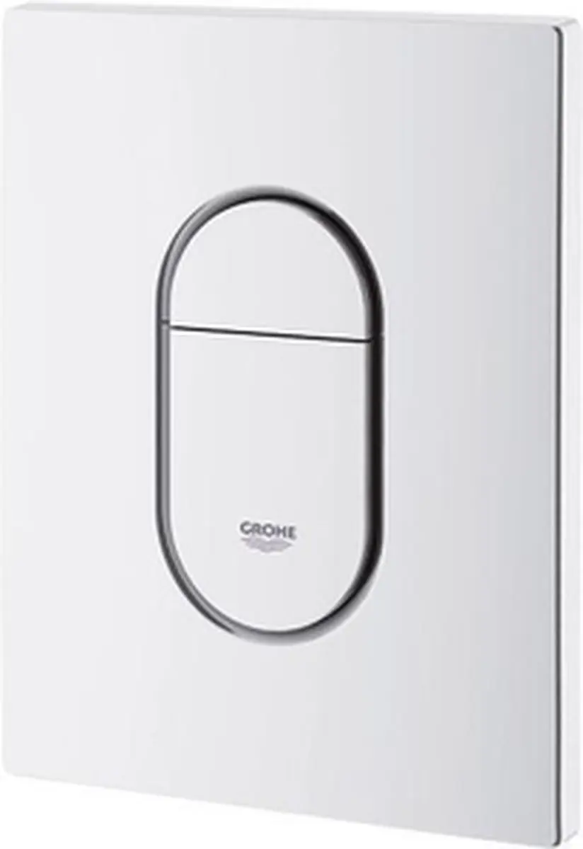 Grohe Arena Cosmopolitan Bedieningspaneel - Dual flush - Wit - afbeelding 4 van 6