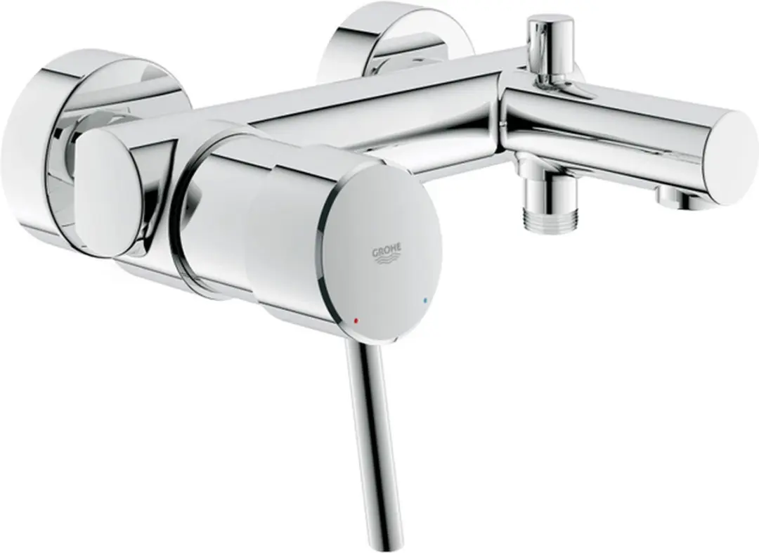 Grohe Concetto Badkraan 15cm - Chroom - afbeelding 3 van 6