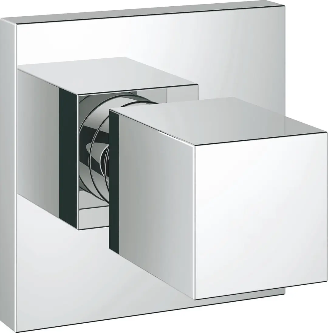 Grohe Eurocube afbouwdeel voor inbouw stopkraan chroom