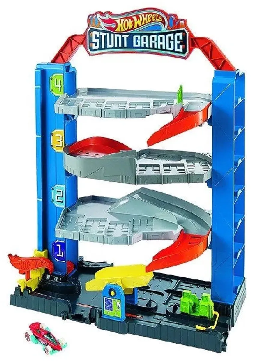 Hot Wheels Stuntgarage Speelgoedgarage met Lift