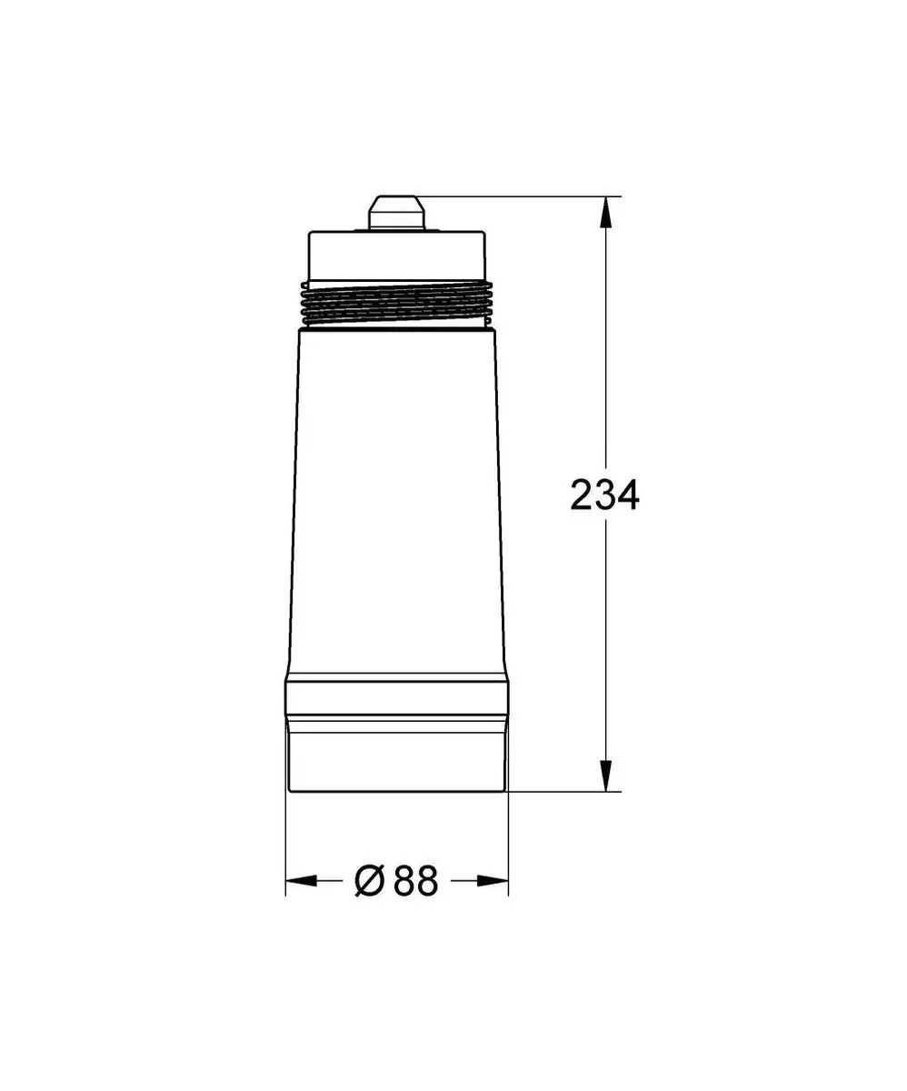 GROHE Blauw Koolstoffilter 40547001 - afbeelding 2 van 6
