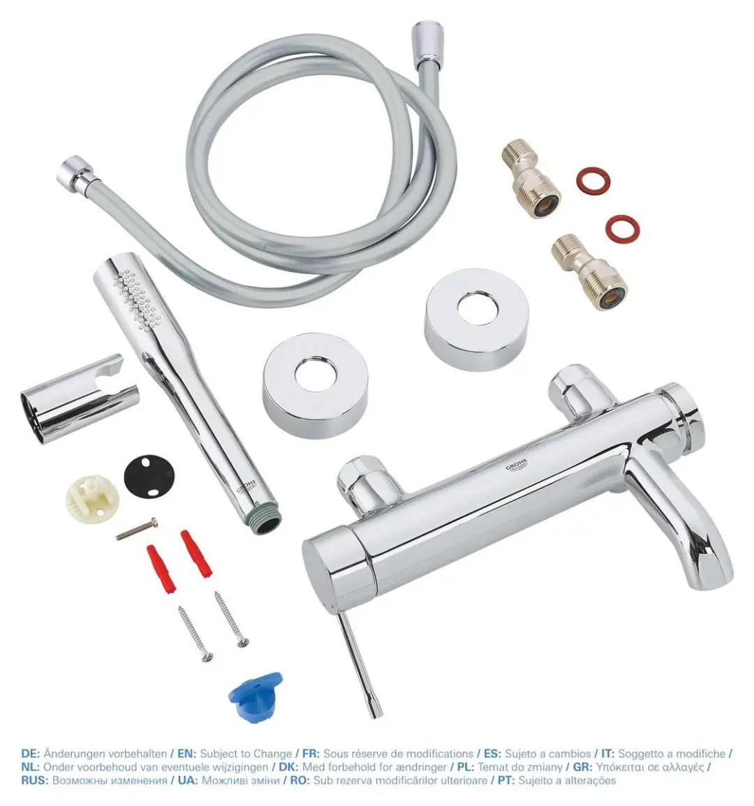 GROHE Essence Badkraan 33628001 - Chroom - afbeelding 6 van 6