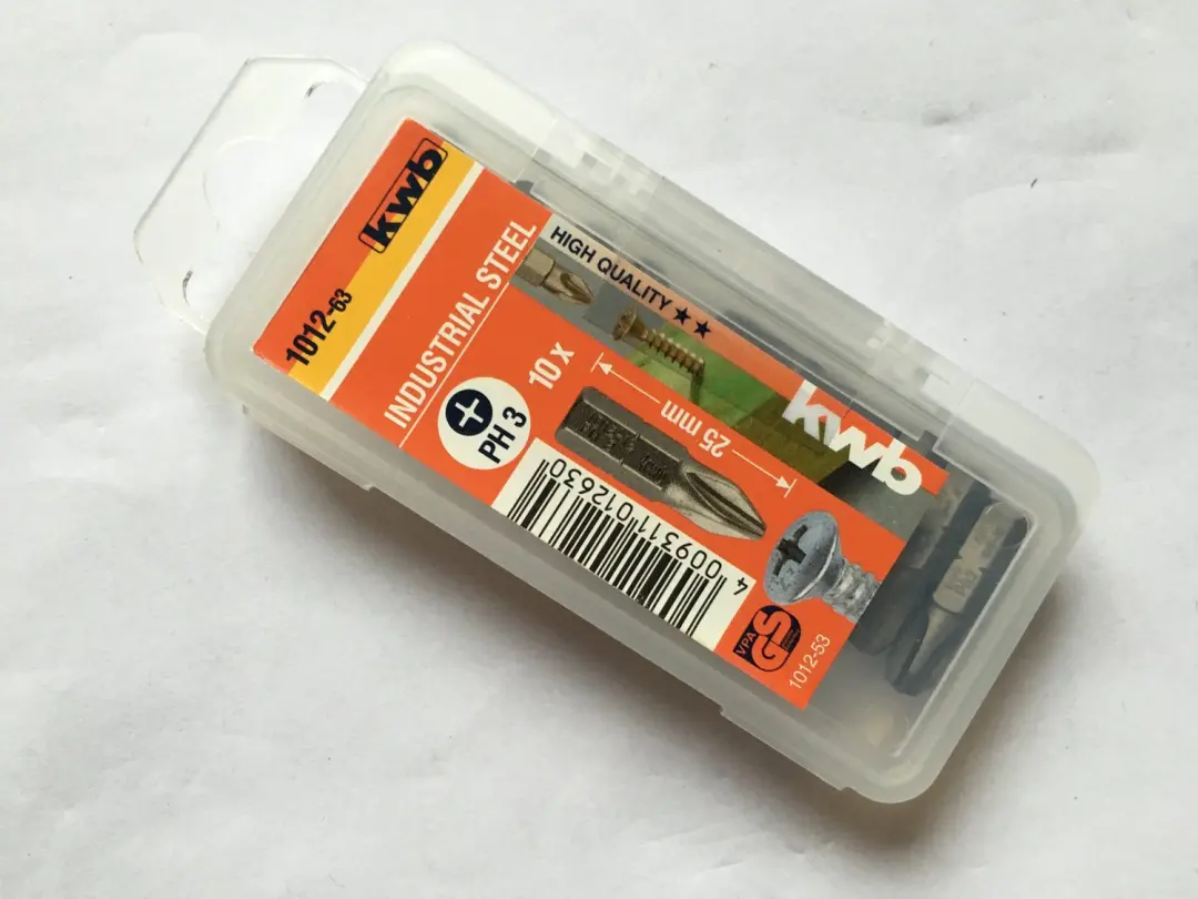 KWB Schroefbits PH3 25mm 10 stuks