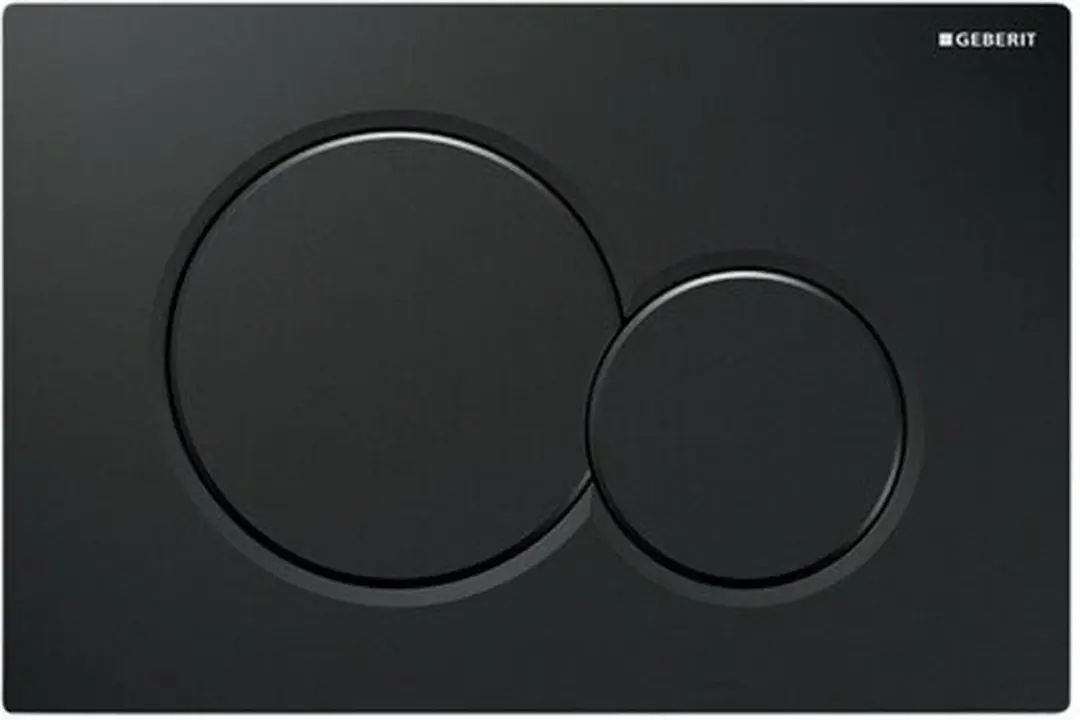 Geberit Sigma 01 Bedieningspaneel - Zwart - afbeelding 4 van 6