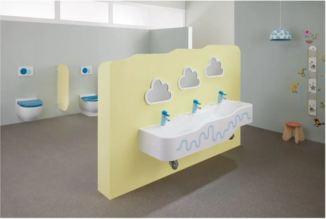 Geberit Bambini Wandcloset 53cm - Diepspoel - Wit - afbeelding 5 van 6