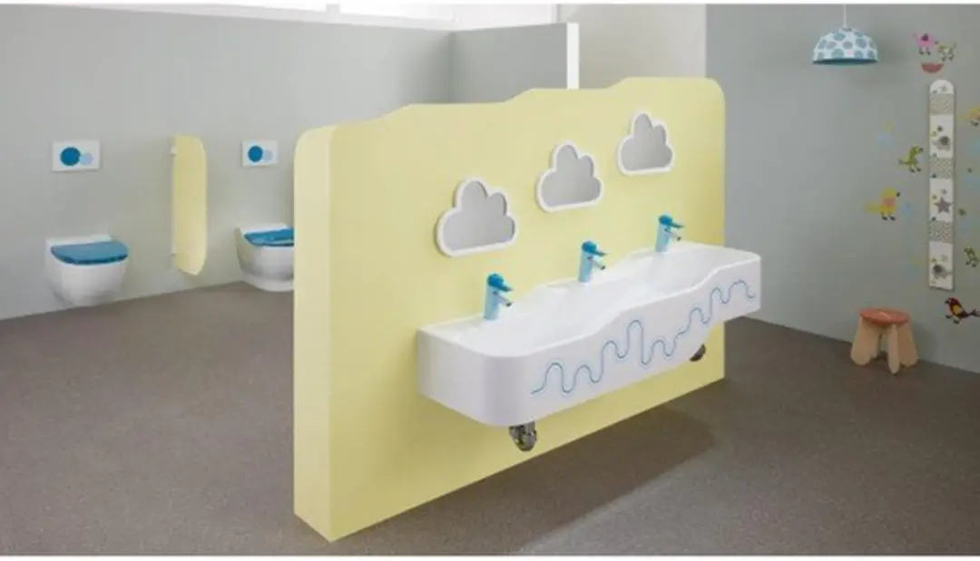 Geberit Bambini Wandcloset 53cm - Diepspoel - Wit - afbeelding 4 van 6