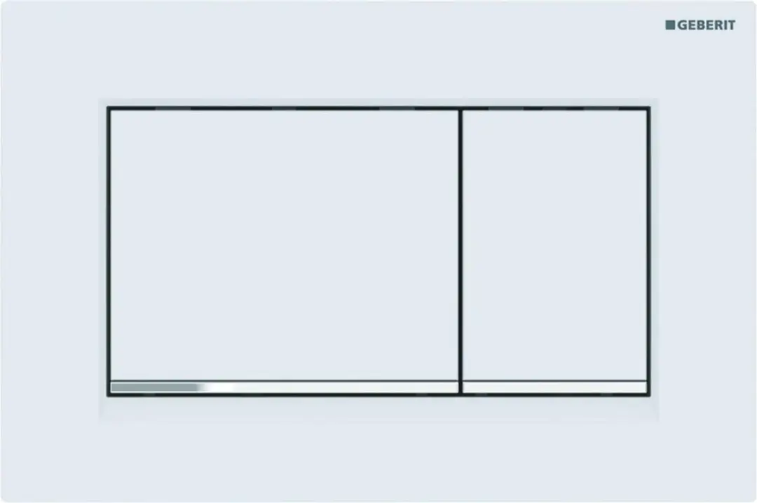 Geberit Sigma20 Bedieningsplaat - Matwit - afbeelding 6 van 6