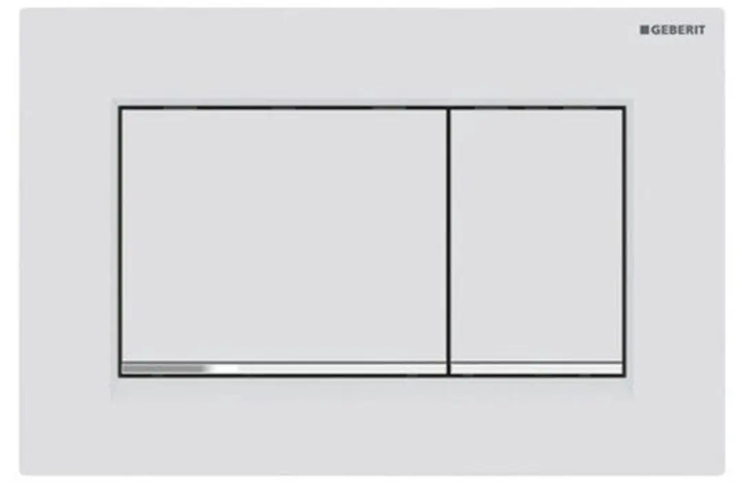 Geberit Sigma20 Bedieningsplaat - Matwit - afbeelding 5 van 6