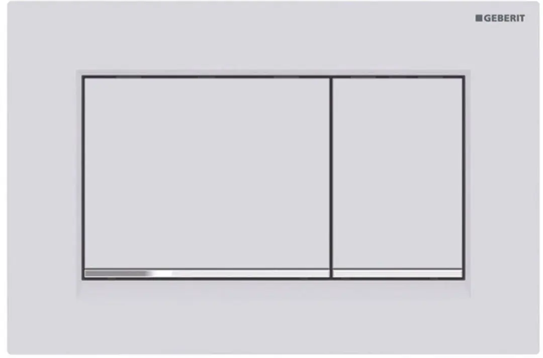Geberit Sigma20 Bedieningsplaat - Matwit - afbeelding 4 van 6