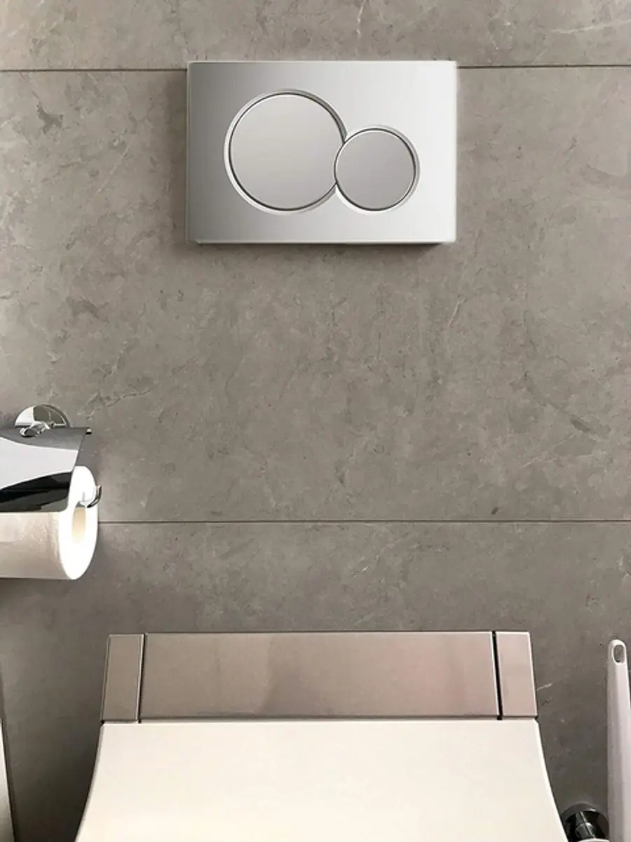 Geberit Sigma01 Trekkerplaat - Mat Chroom - afbeelding 4 van 6