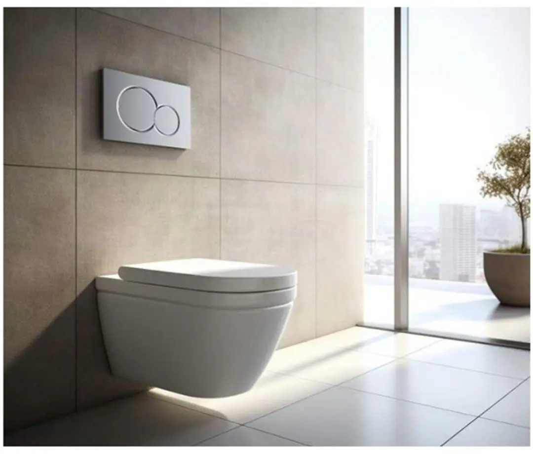 Geberit Sigma01 Trekkerplaat - Mat Chroom - afbeelding 3 van 6