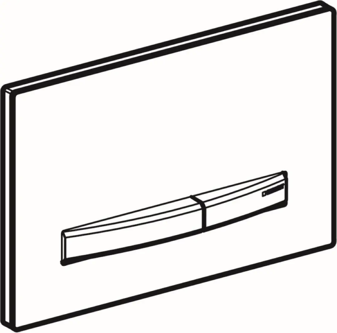 Geberit Sigma50 Bedieningsplaat - Zwart - afbeelding 6 van 6