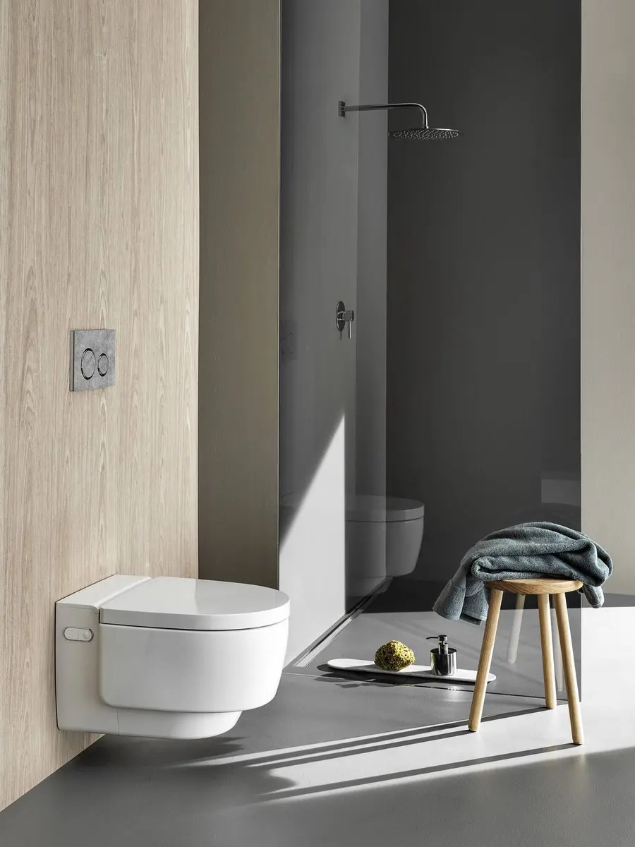 Geberit AquaClean Mera Classic Douche-WC - Wit - afbeelding 5 van 6