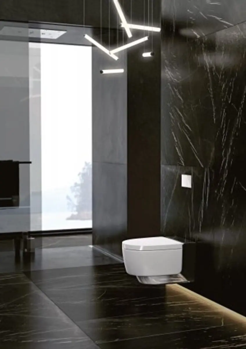 Geberit AquaClean Mera Comfort Douche-WC - Wit - afbeelding 5 van 6