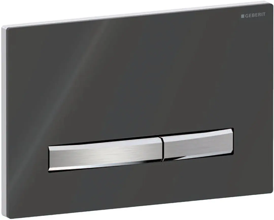Geberit Sigma50 Bedieningsplaat Rookglas Antraciet