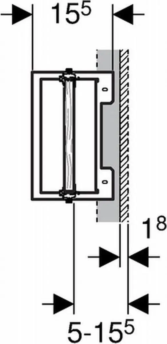 Geberit Duofix 111788001 Universele Inbouw Montageplaat - afbeelding 2 van 2