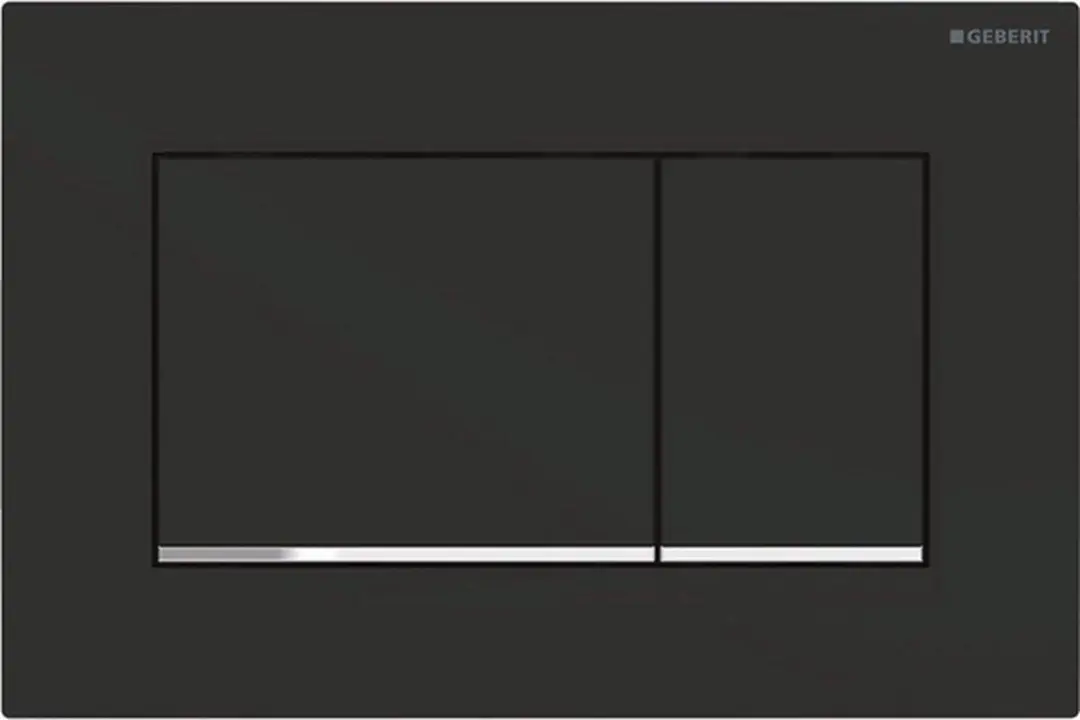 Geberit Sigma30 Bedieningsplaat - Matzwart - afbeelding 4 van 6