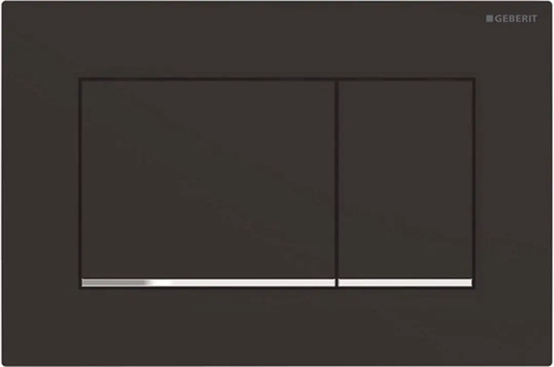 Geberit Sigma30 Bedieningsplaat - Matzwart - afbeelding 5 van 6